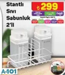 STANTLI SIVI SABUNLUK 2'Lİ STANTLI SIVI SABUNLUK 2'Lİ